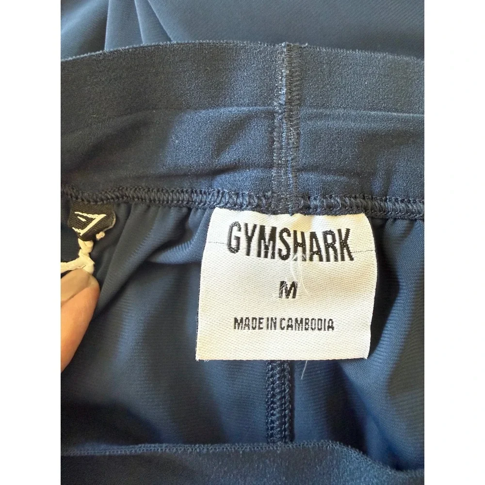 Gymshark Arrival Joggers Mens Medium Navy Blue Tapered Athletic Pants A1A3U